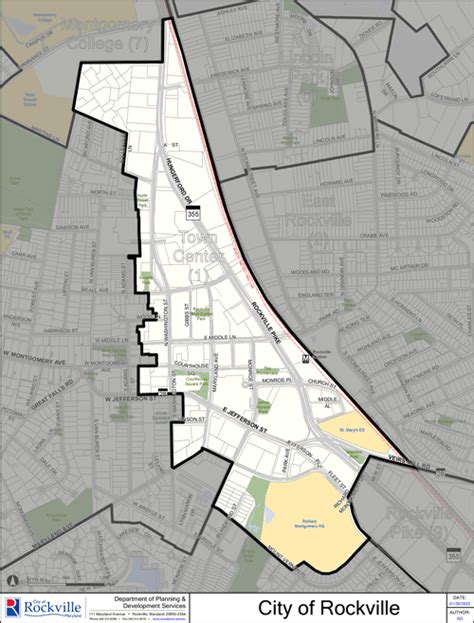 rockville md zoning map|Rockville, MD.